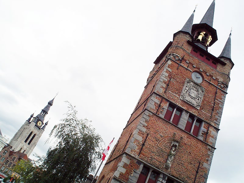 Tower in Kortrijk, Belgium