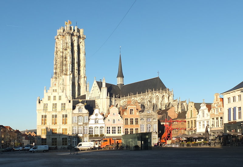 Cathedral in Mechelen, Belgium
