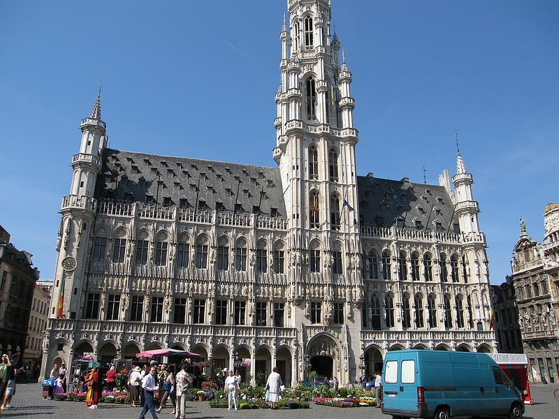 Building in the City of Brussels, Belgium