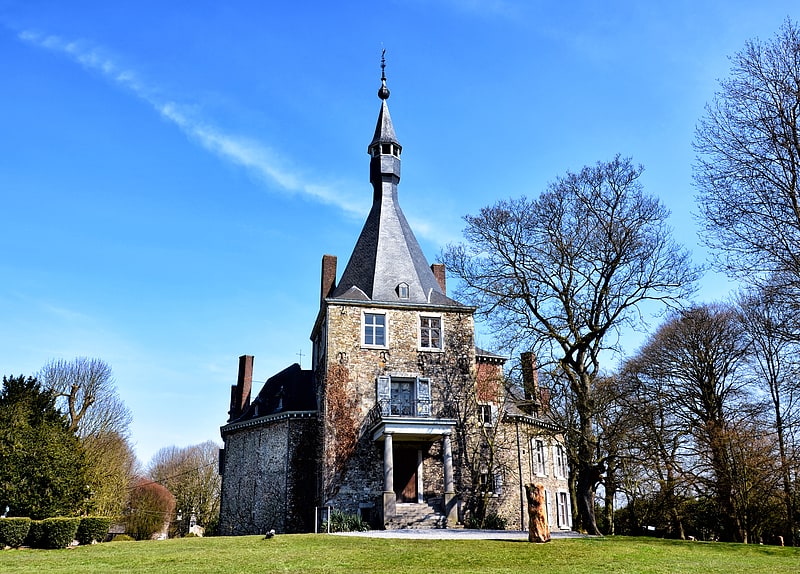 Castle in Ans, Belgium
