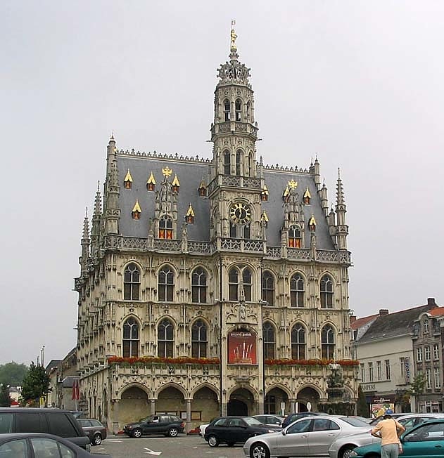 City government office in Oudenaarde, Belgium