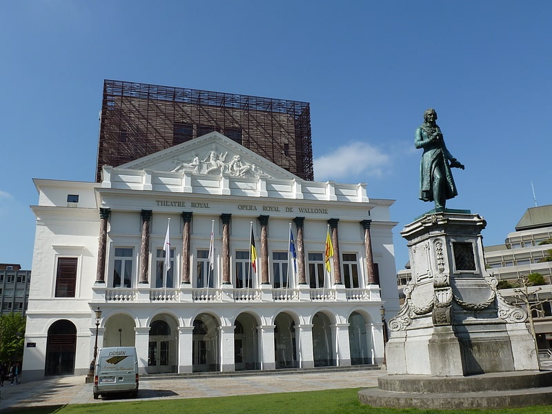 Opera house in Liège, Belgium