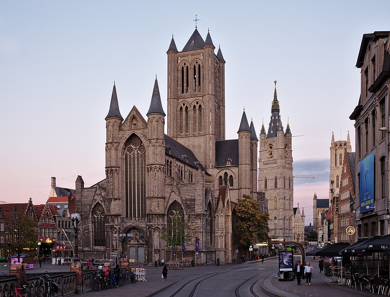 Kirche in Gent, Belgien
