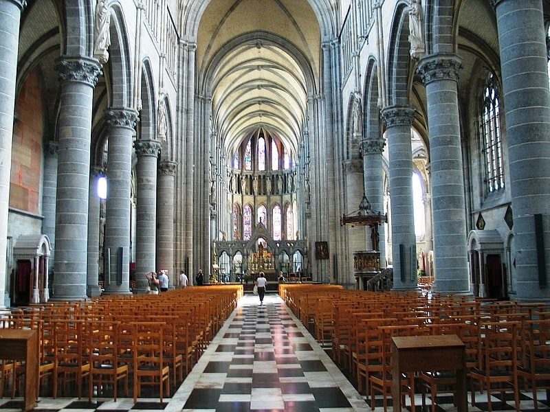 Katholische Kirche in Ypern, Belgien