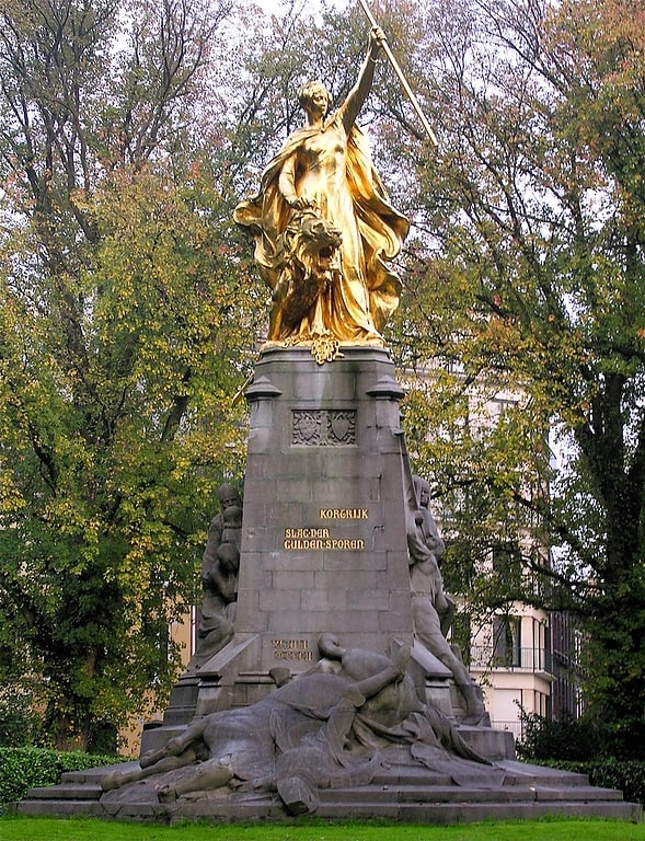 Monument à Courtrai, Belgique