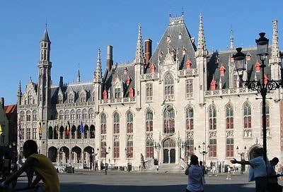Tourist attraction in Bruges, Belgium