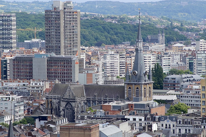 Cathedral in Liège, Belgium