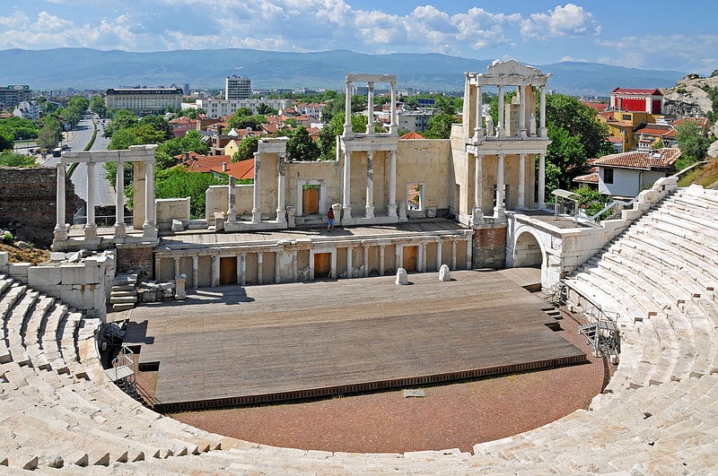 Theatre in Plovdiv, Bulgaria