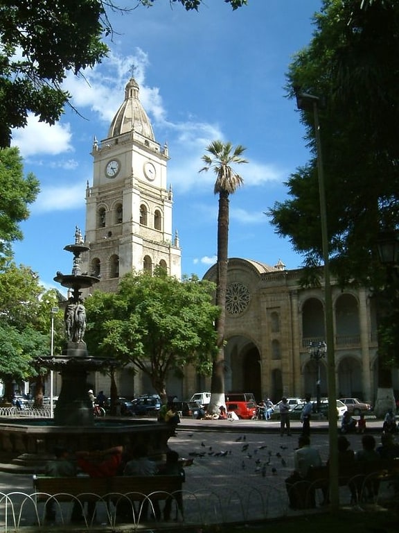 Catedral en Cochabamba, Bolivia