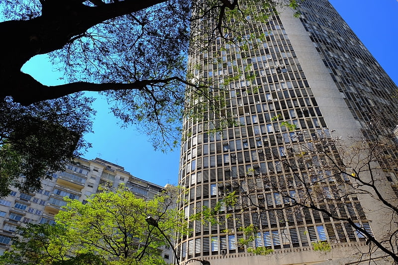 Budynek w São Paulo, Brazylia