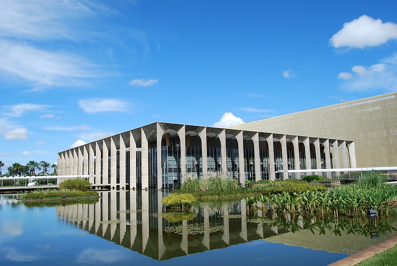 Budynek rządowy Niemeyera i przestrzeń sztuki