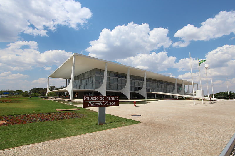 Palace in Brasília, Brazil