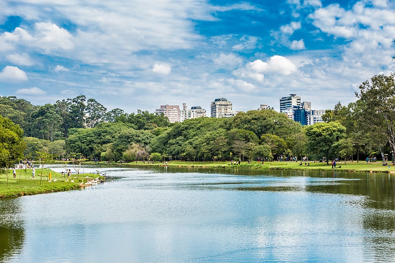 Park in São Paulo, Brazil