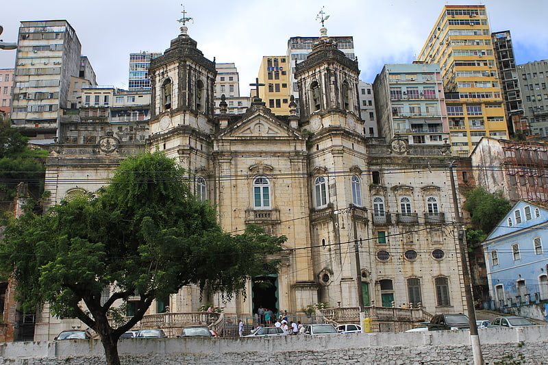 Basilica in Salvador, Brazil
