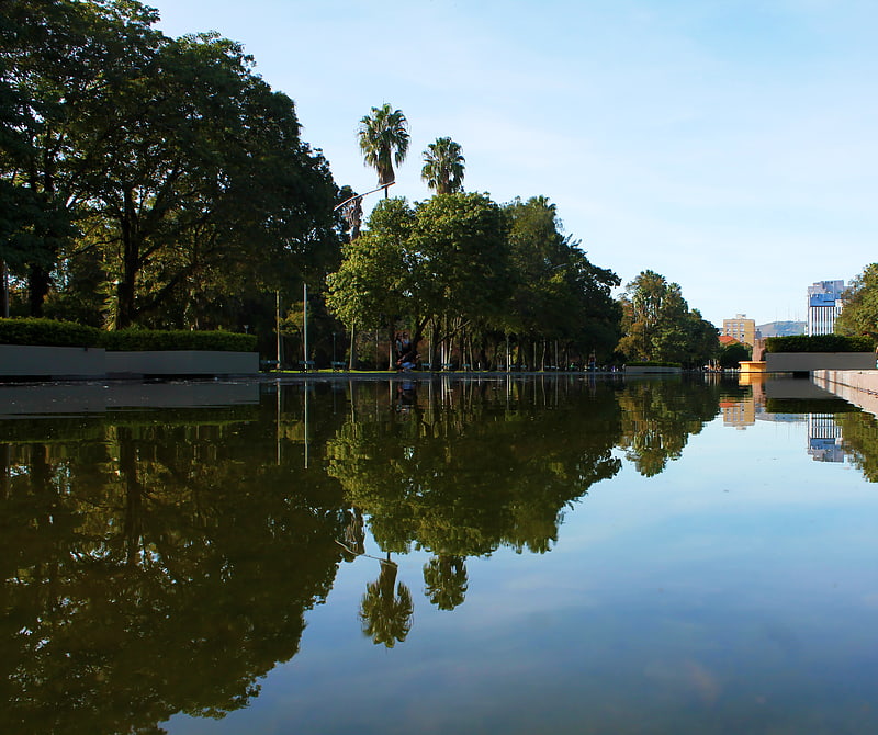 Park in Porto Alegre, Brazil