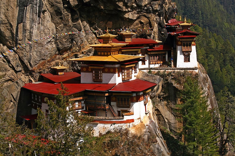 Kloster in Bhutan