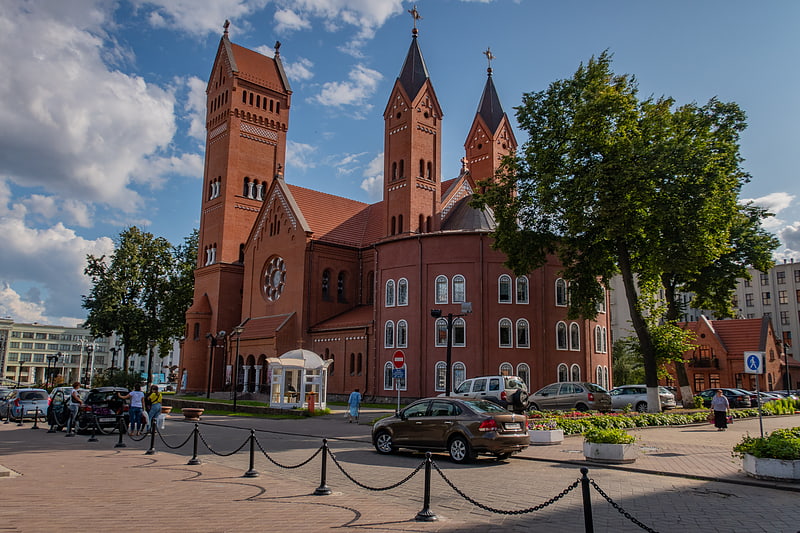 Catholic church in Minsk, Belarus