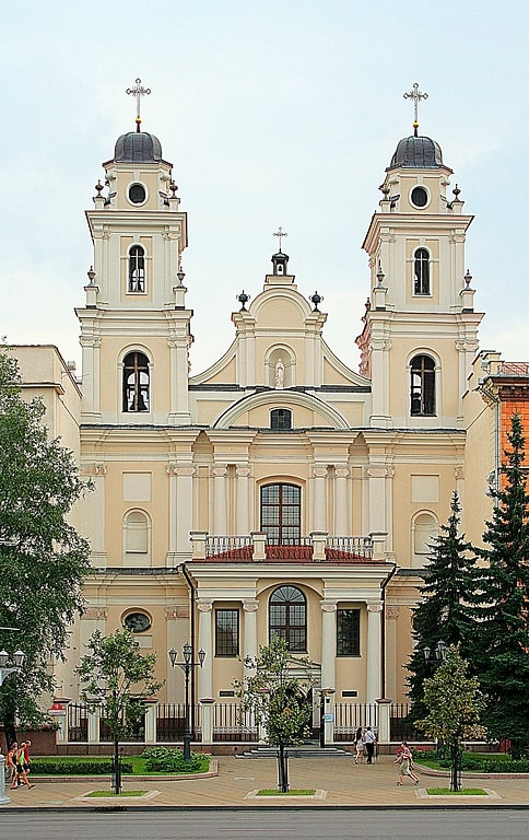 Catholic cathedral in Minsk, Belarus