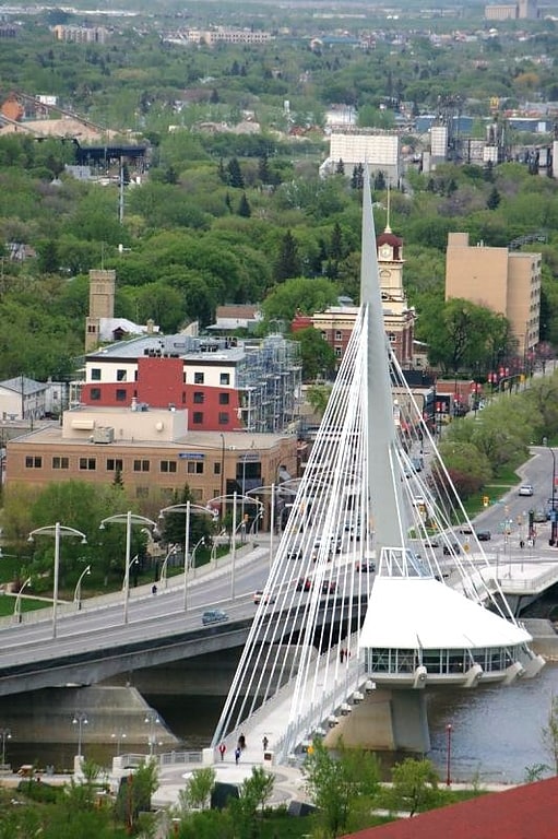 Pont à Winnipeg, Canada
