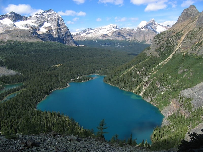 Lake in British Columbia, Canada