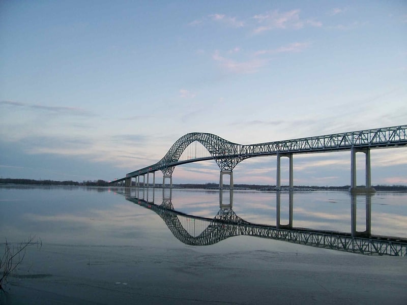Bridge in Québec, Canada