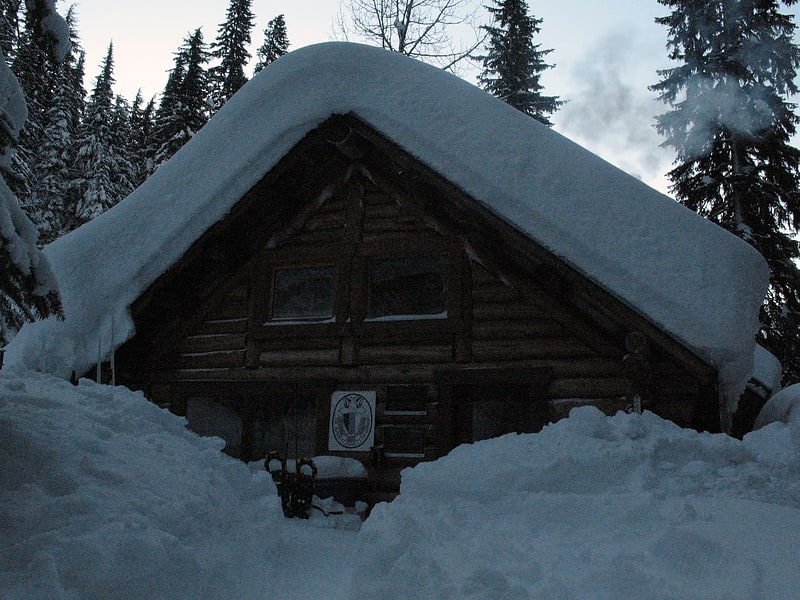 Mountain cabin in British Columbia, Canada