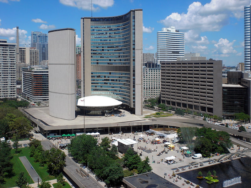 Building complex in Toronto, Ontario