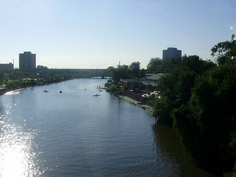 River in Ontario, Canada