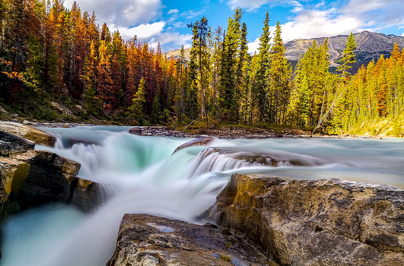 Wasserfall in Kanada