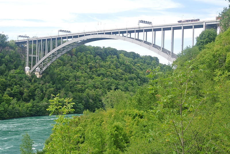 Arch bridge in Niagara County, New York