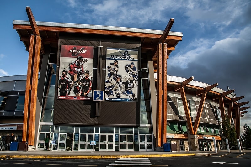 Arena in Langley Township, British Columbia
