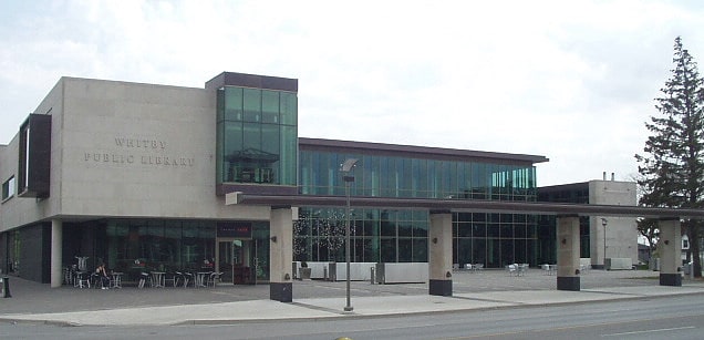 Public library in Whitby, Ontario