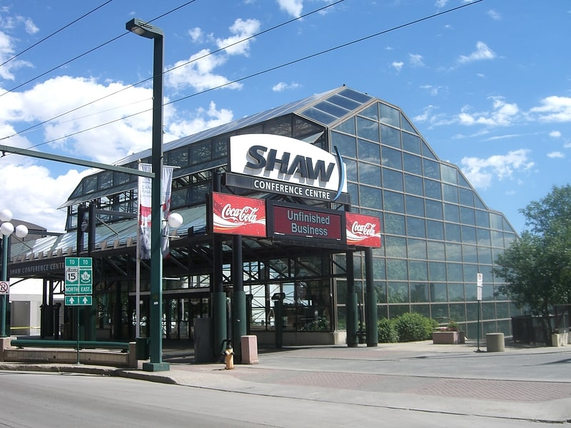 Convention center in Edmonton, Alberta