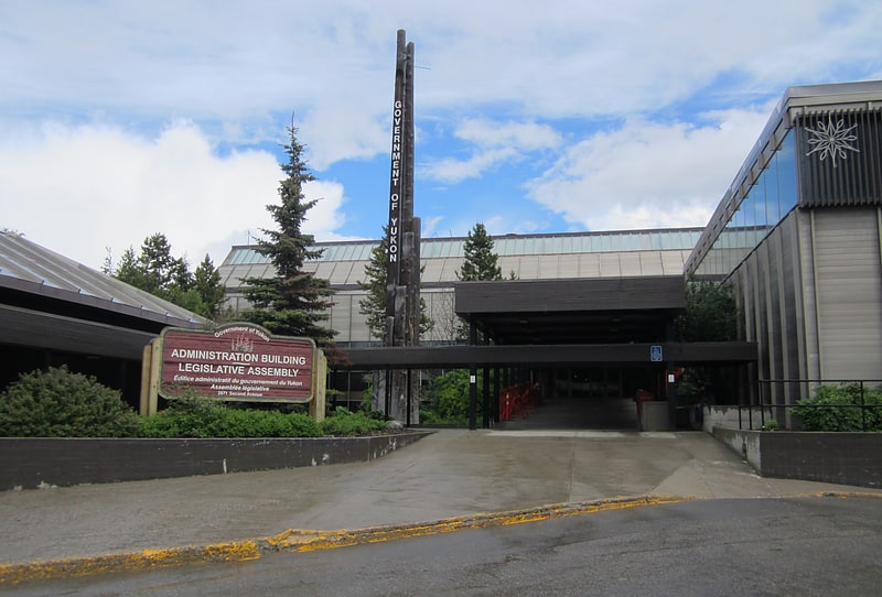 Building in Whitehorse, Canada