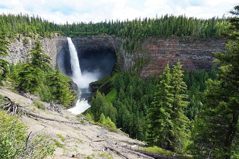 Waterfall in British Columbia, Canada