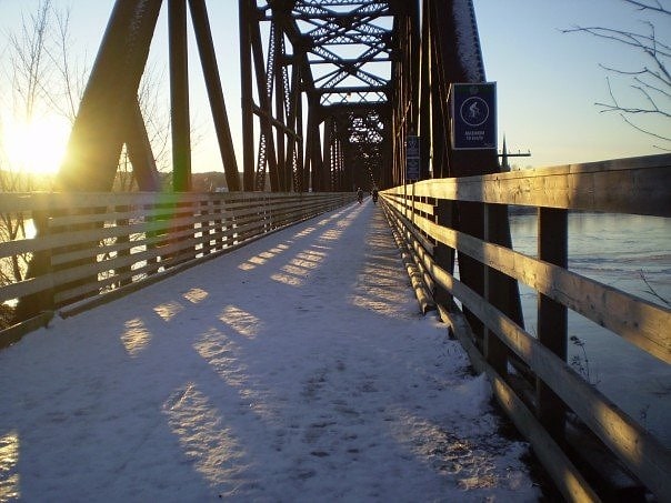 Bridge in Fredericton, New Brunswick