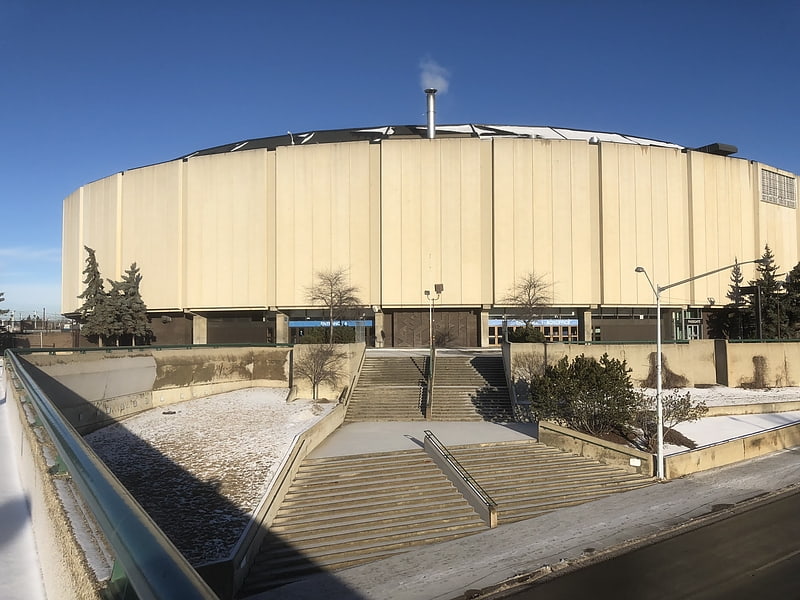 Salle omnisports à Edmonton, Canada