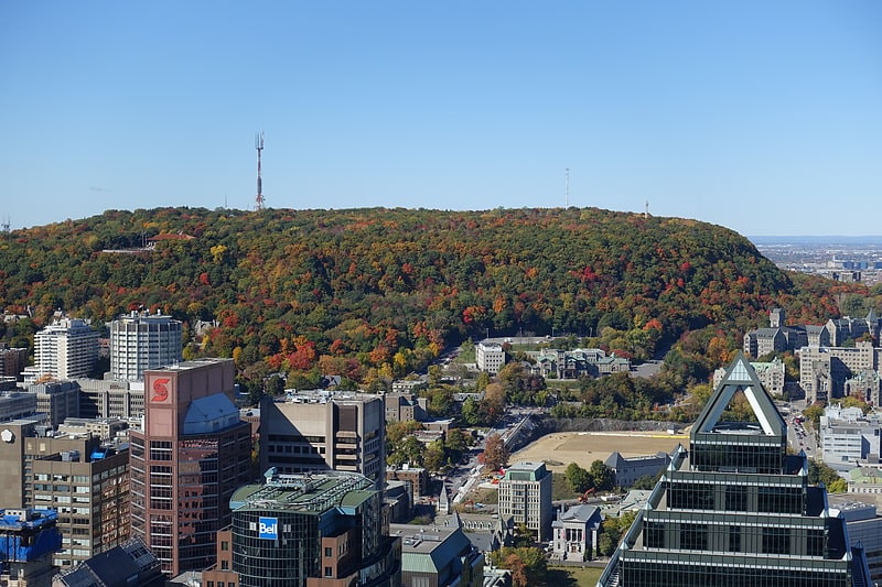 Hill in Québec, Canada