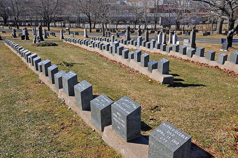 Cementerio en Halifax, Canadá