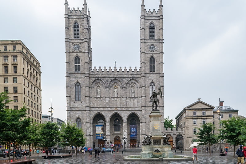Basilica in Montreal, Québec