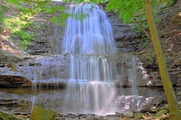 Waterfall in Ontario, Canada