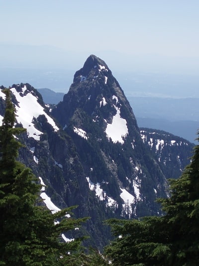 Peak in British Columbia, Canada