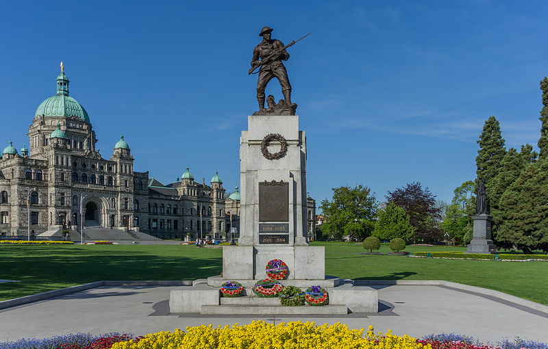 British Columbia Legislature Cenotaph