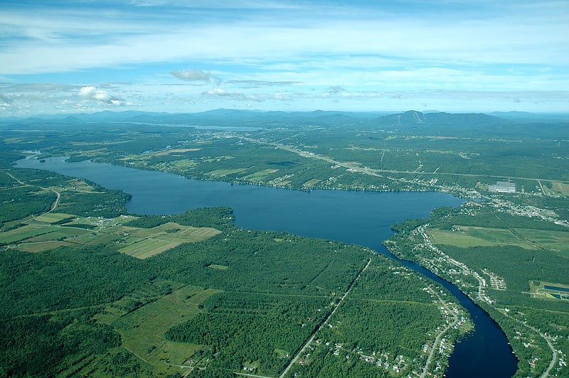Lake in Québec, Canada