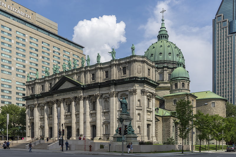 Basilica in Montreal, Quebec
