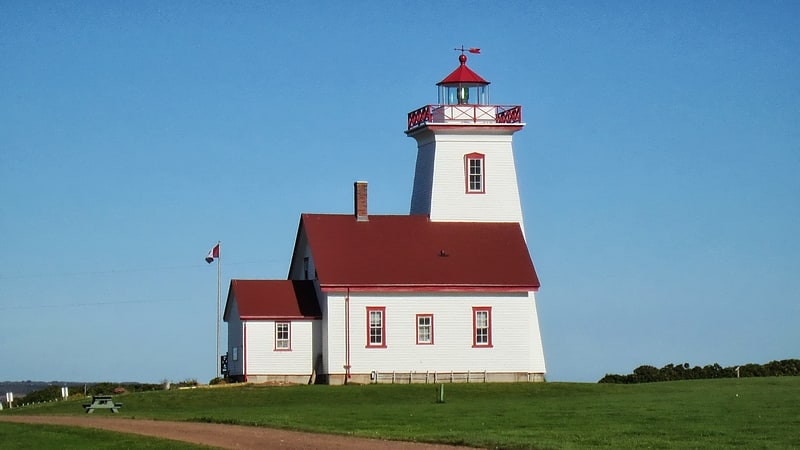 Lighthouse in Belle River, Prince Edward Island