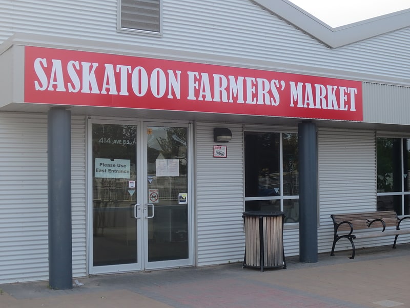 Farmers' market in Saskatoon, Saskatchewan