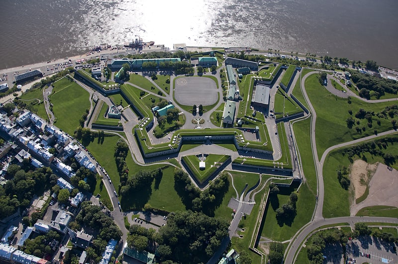 Fortress in Quebec City, Quebec