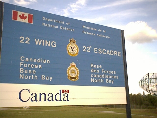 Air base in Ontario