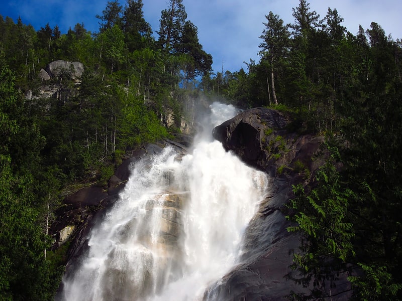 Wodospad w Squamish